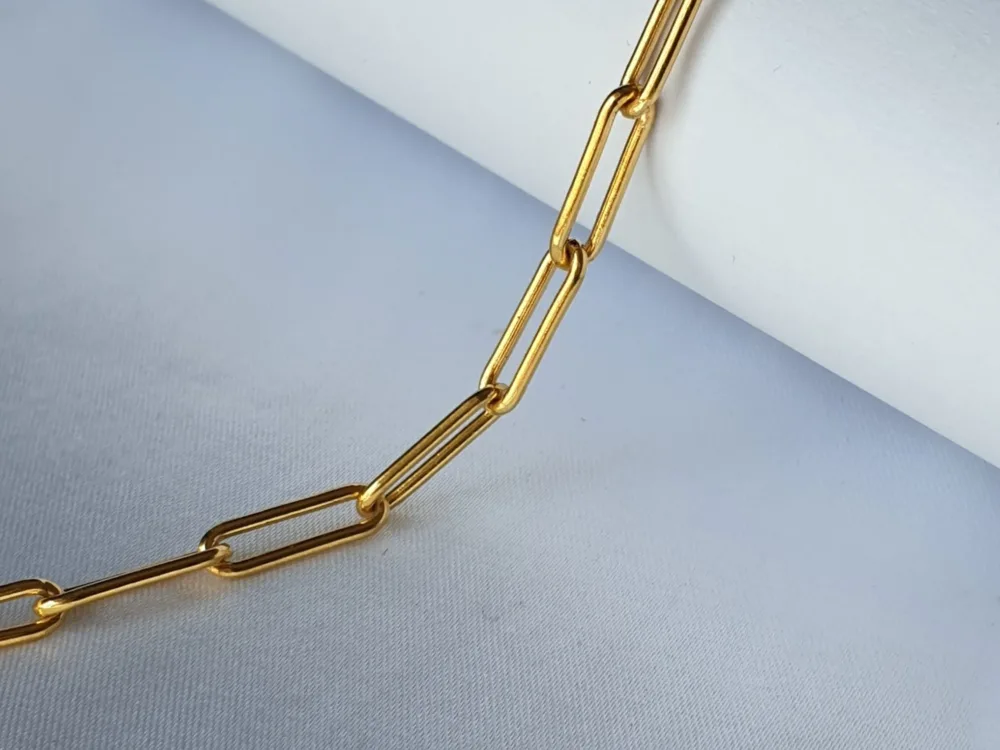 Large Paperclip Gold Filled
