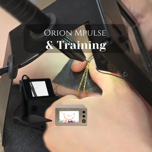 TRAINING & ORION MPULSE PERMANENT JEWELRY WELDER (Bundle)