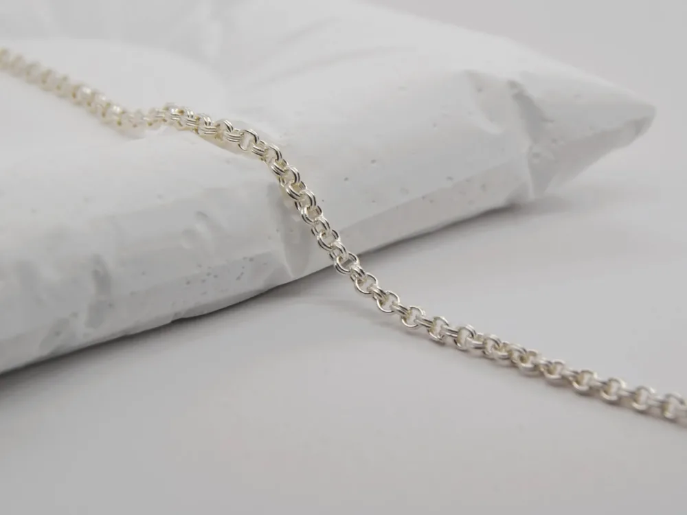 Double Cable Chain 925 Sterling Silver