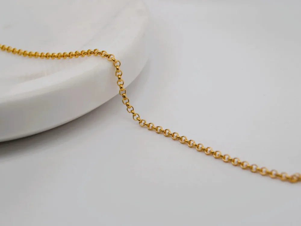 Round Rolo Chain Gold Filled