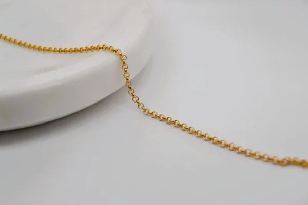 Round Rolo Chain Gold Filled Round Rolo Chain Gold Filled