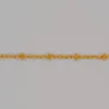 Beaded Gold Filled Chain Beaded Gold Filled Chain