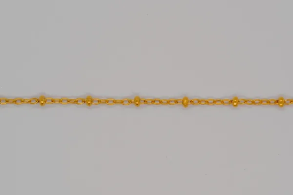 Beaded Gold Filled Chain Beaded Gold Filled Chain