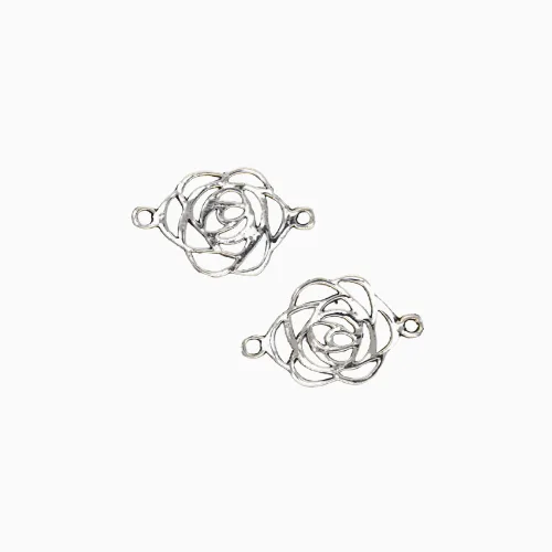 Rose Silver Connector