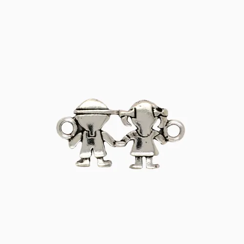Silver Couple Connector