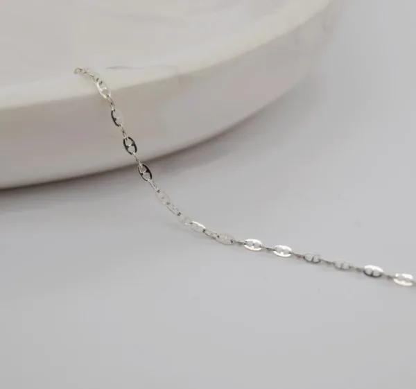 Small Silver Anchor Chain