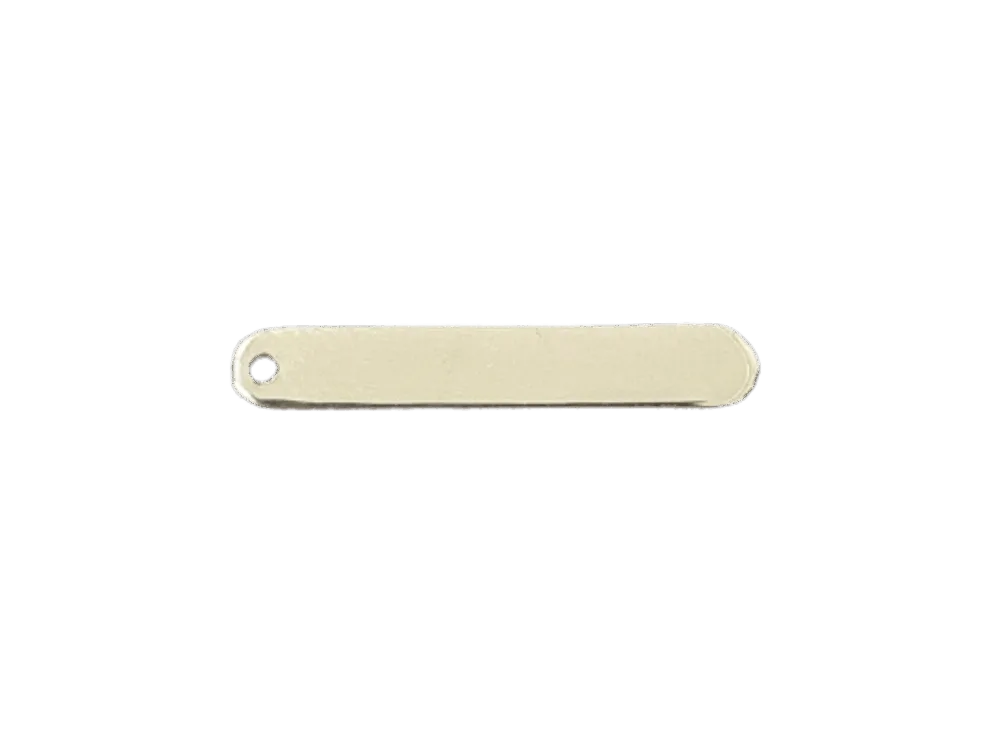 Sterling Silver Blank Charm