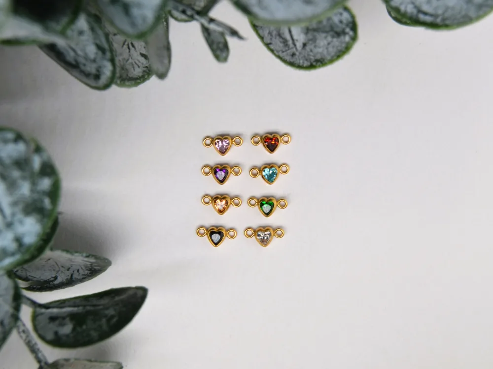 Heart Connector Gold Filled