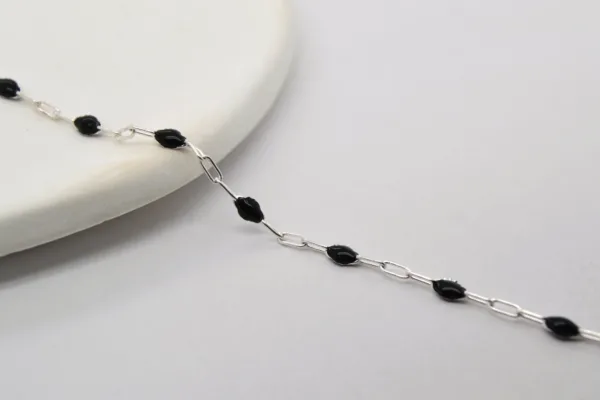 Black Enamel Chain