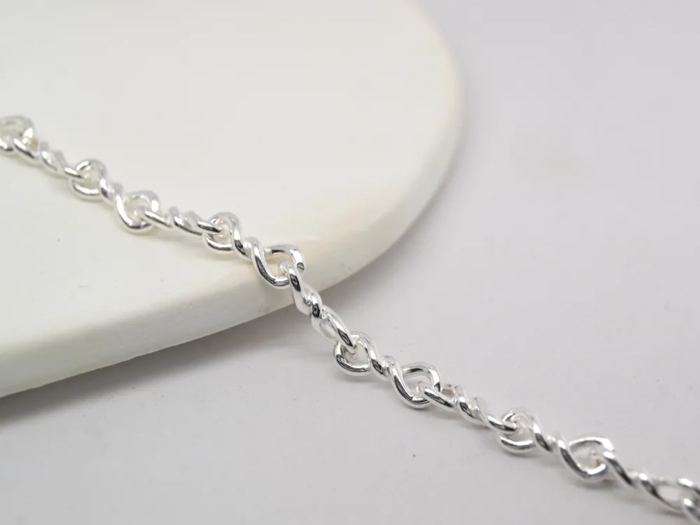 Figure Eight Silver Chain