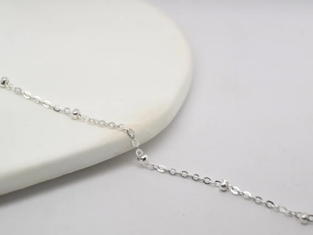 Satellite Silver Chain