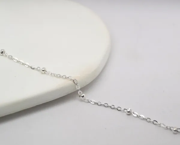 Satellite Silver Chain