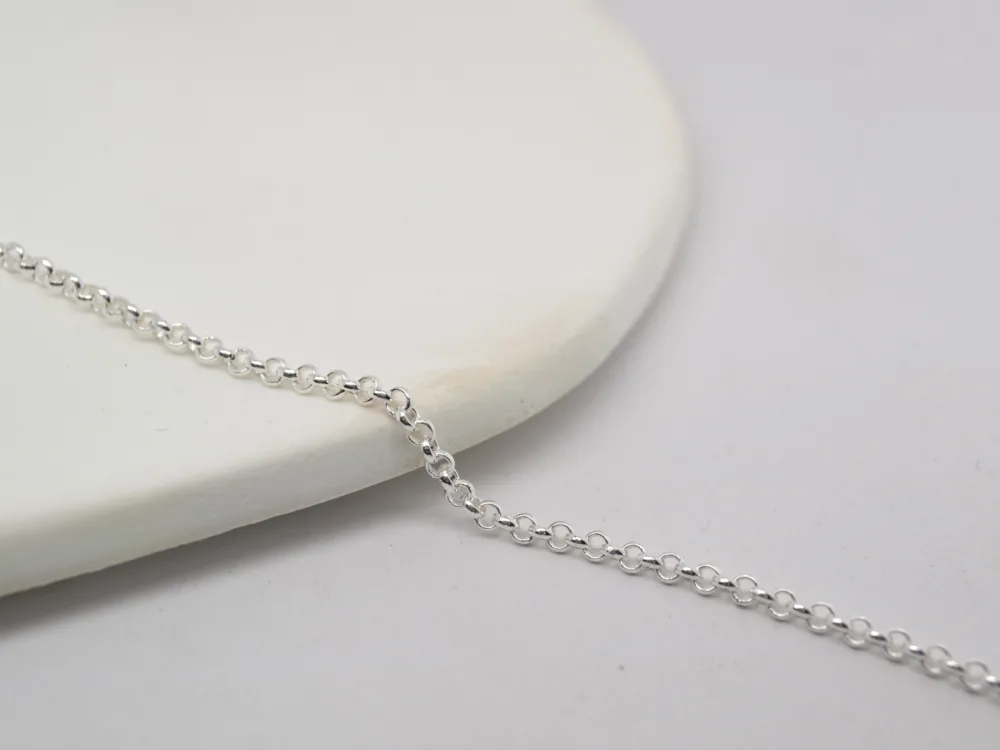 Rolo Silver Chain