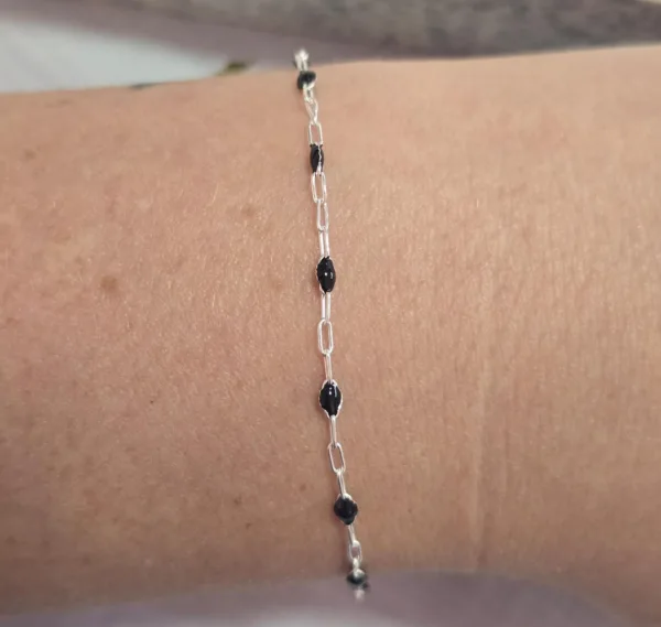 Black Enamel Chain